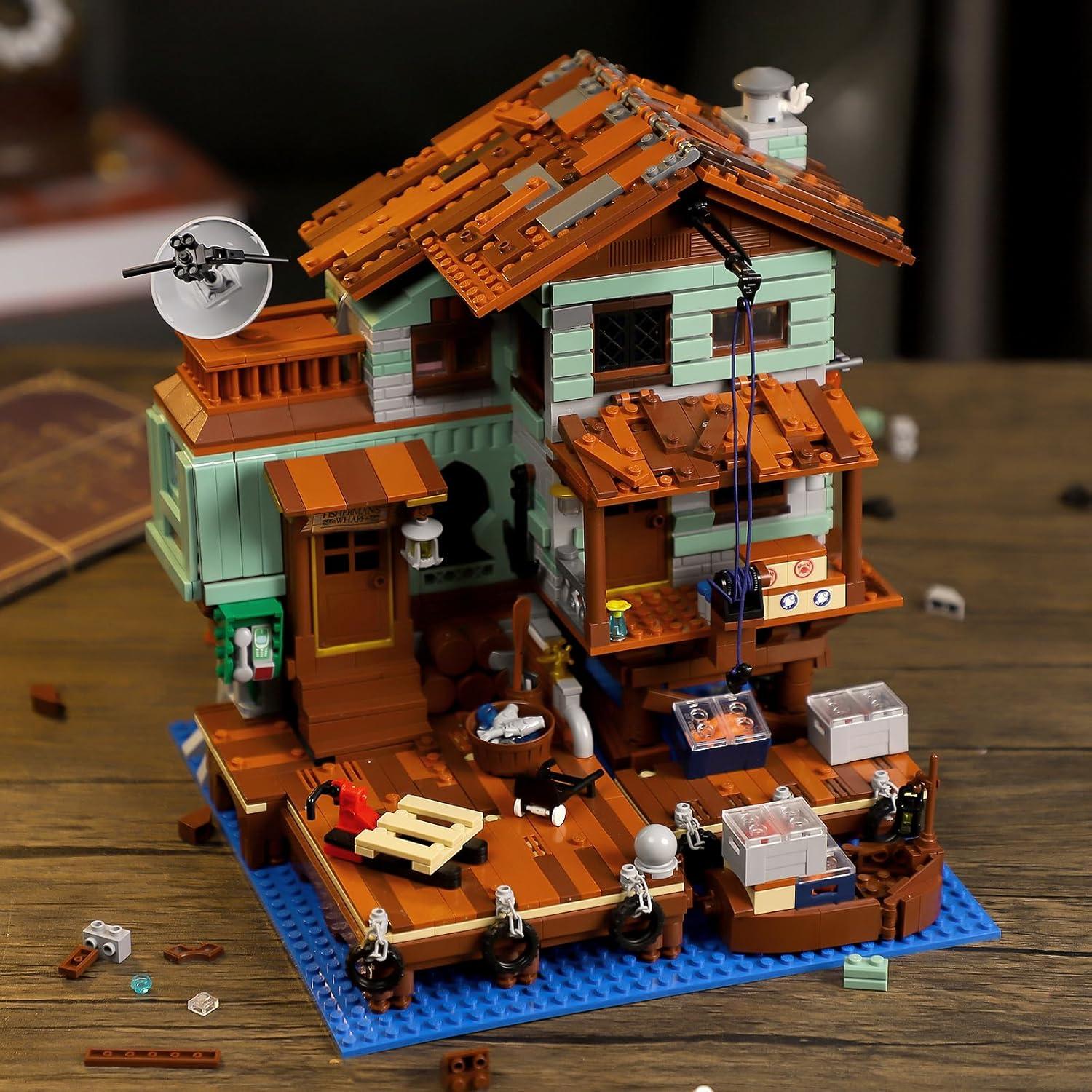 Kit de Construcción Casa Muelle del Pescador - 2046 Piezas