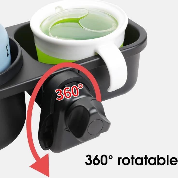 Bandeja Universal para Snacks LUFFCABO con Soporte para Vaso