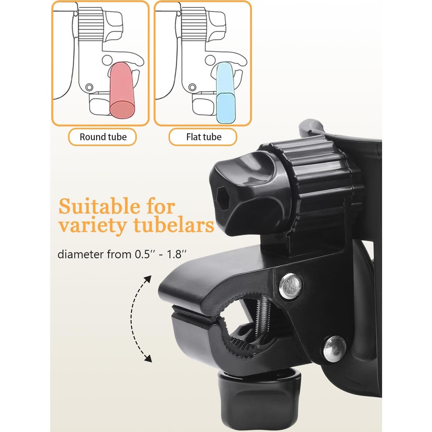 Soporte Universal para Tazas UMBEIBEI con Clip Rotativo 360°