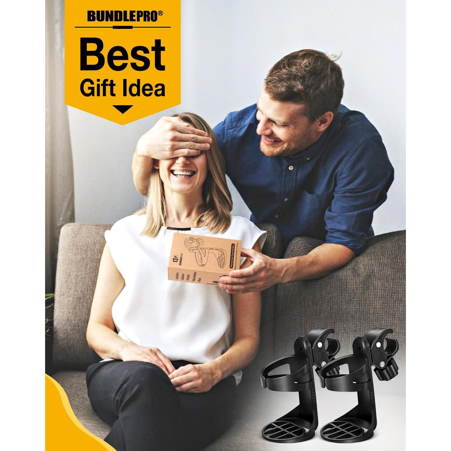 Soportes Universales para Tazas BUNDLEPRO - 2 Piezas