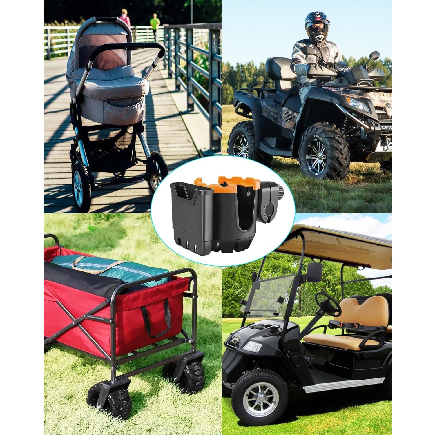 Soporte para Tazas Xislet 2 en 1 con Soporte para Teléfono - Naranja