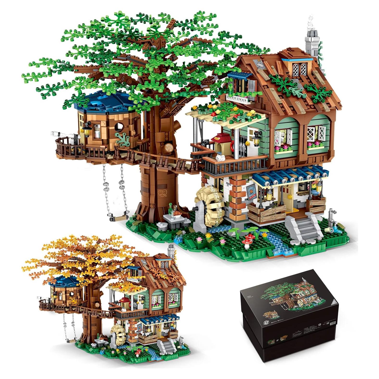 Juego de Bloques Casa del Árbol Shantou 4761 Piezas Adultos