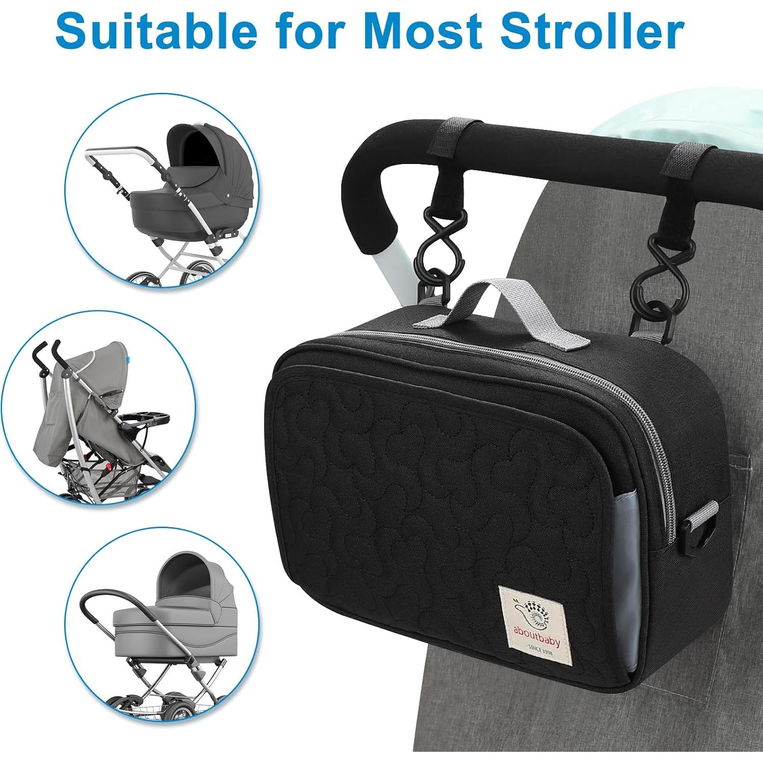 Organizador de Carrito Accmor AC8481 Negro con Compartimento Aislado