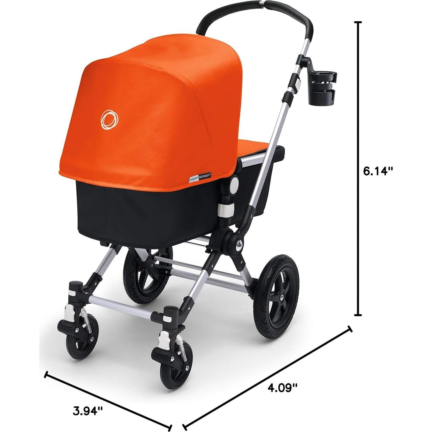 Soporte para Tazas Bugaboo Negro - Accesorio Universal para Carritos