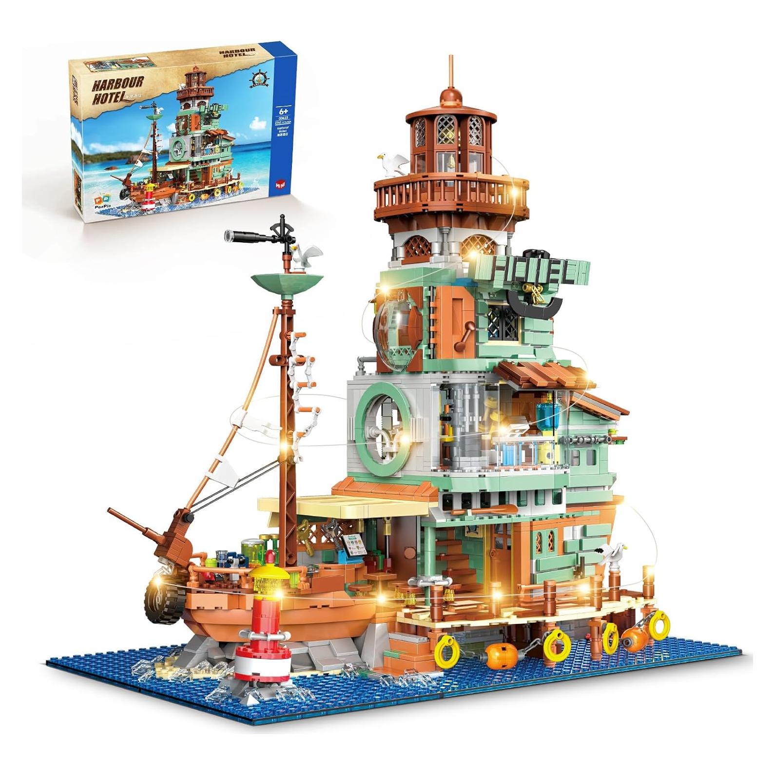 Kit de Construcción Hotel Puerto Shantou 2142 Piezas