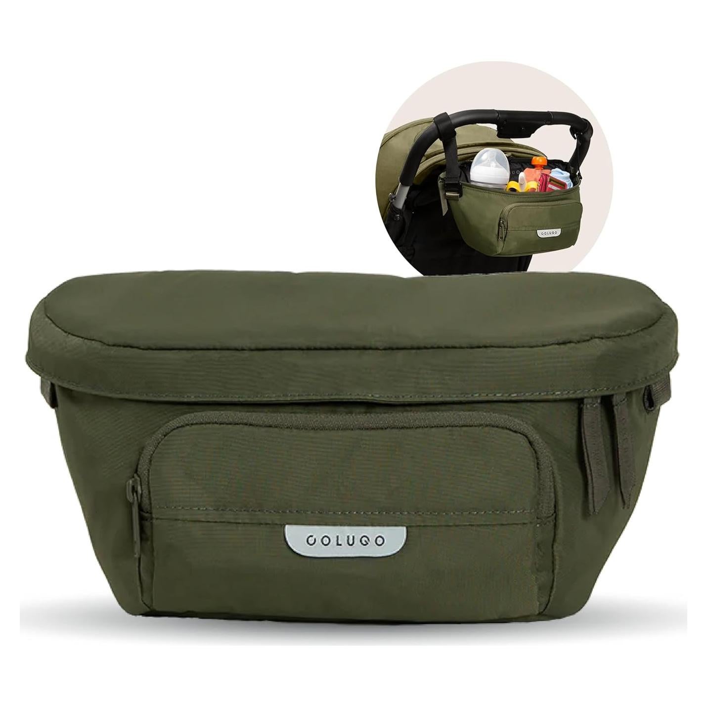 Organizador de Carrito Colugo On-The-Go con Cremallera Oliva