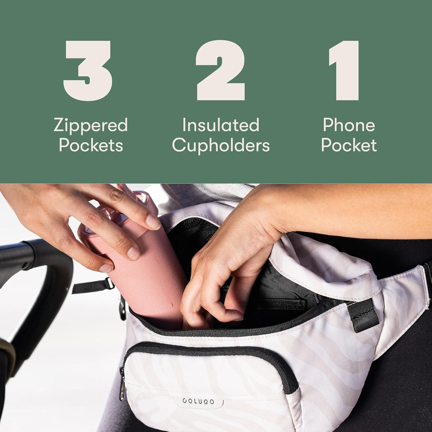 Organizador de Carrito Colugo On-The-Go con Cremallera Oliva