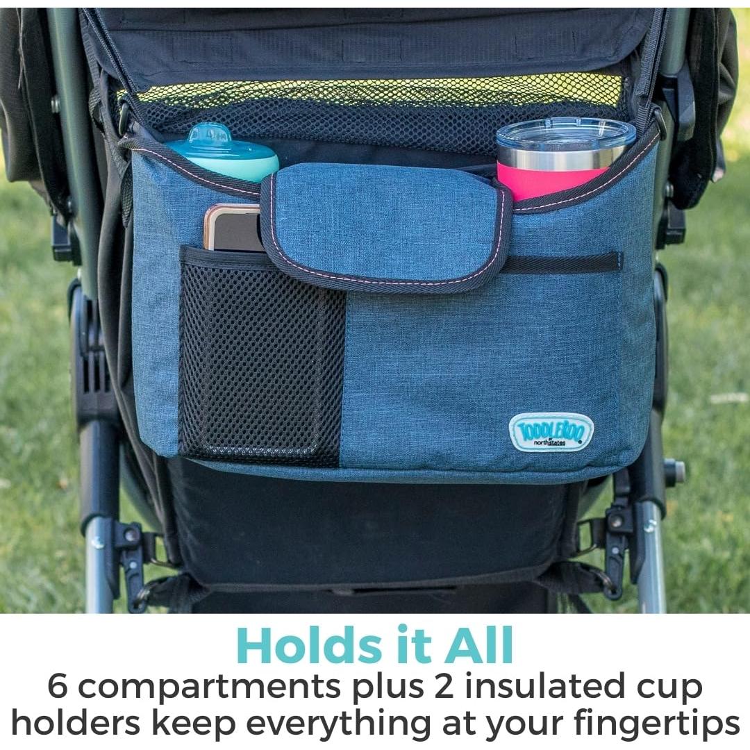 Organizador de Carrito Toddleroo - Caddy Universal Marino