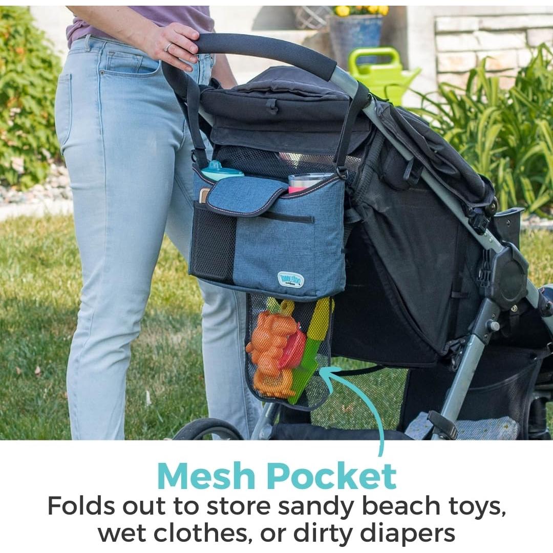 Organizador de Carrito Toddleroo - Caddy Universal Marino