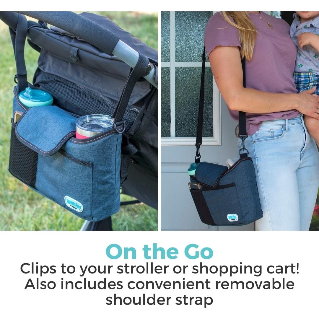 Organizador de Carrito Toddleroo - Caddy Universal Marino