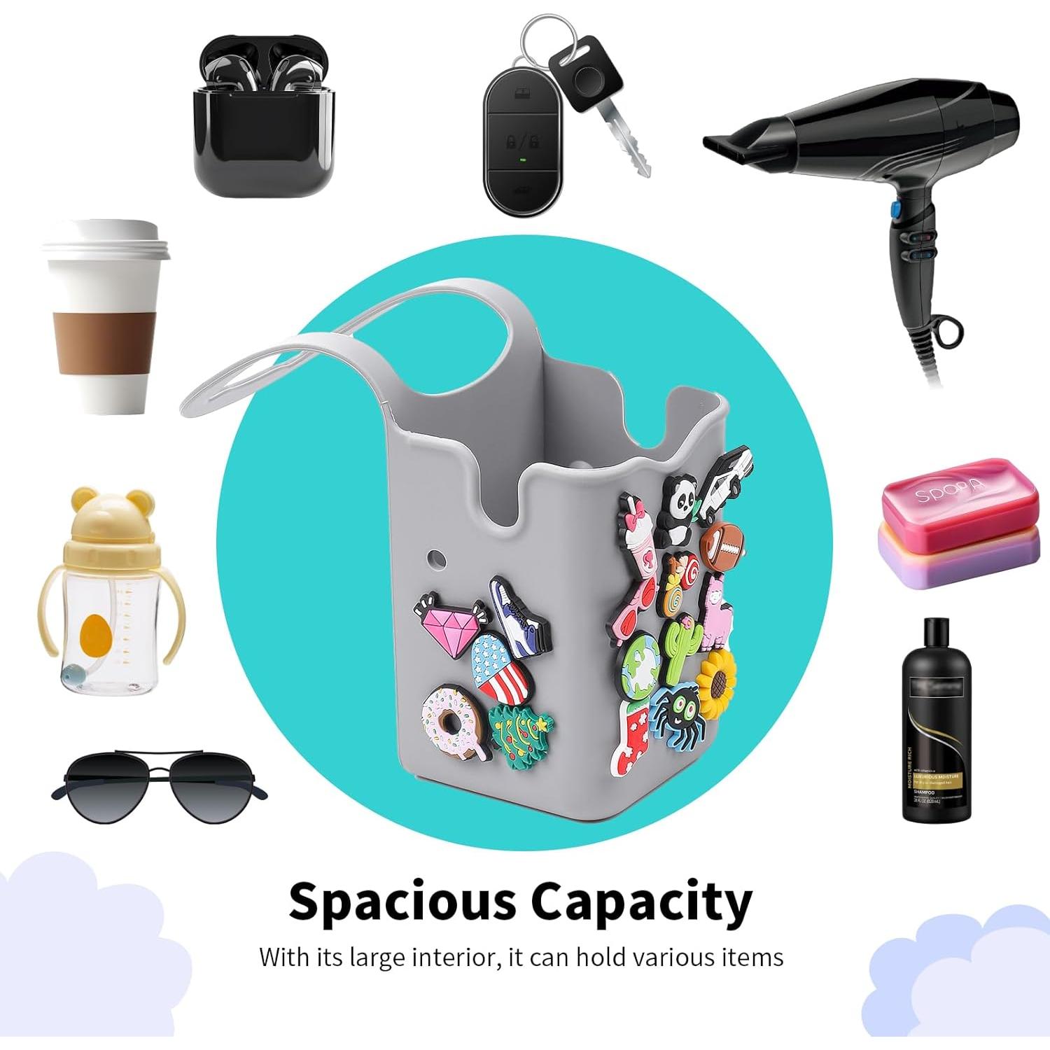 Soporte de Bebida de Silicona WinRese YSZ-Cup Holder Gris