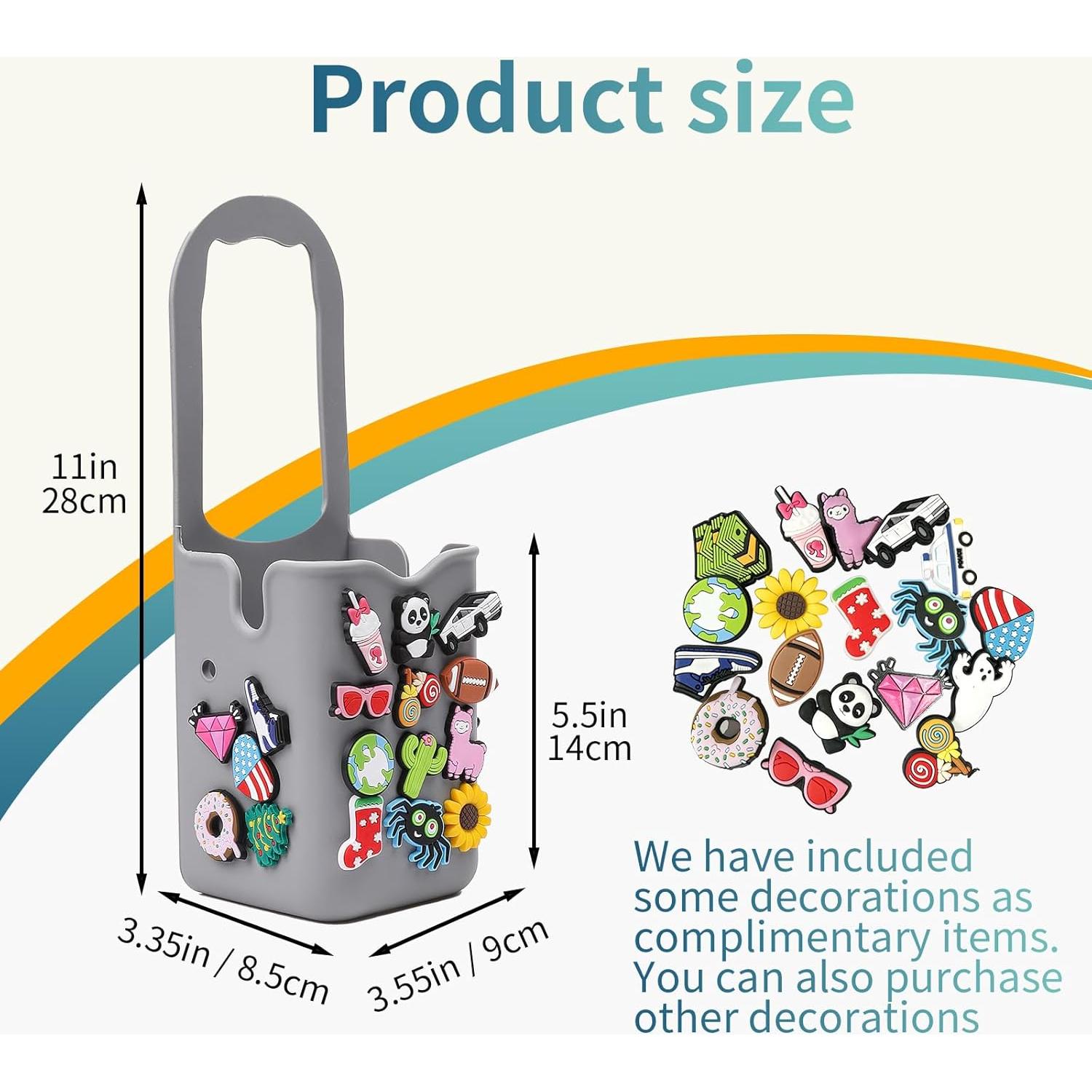 Soporte de Bebida de Silicona WinRese YSZ-Cup Holder Gris