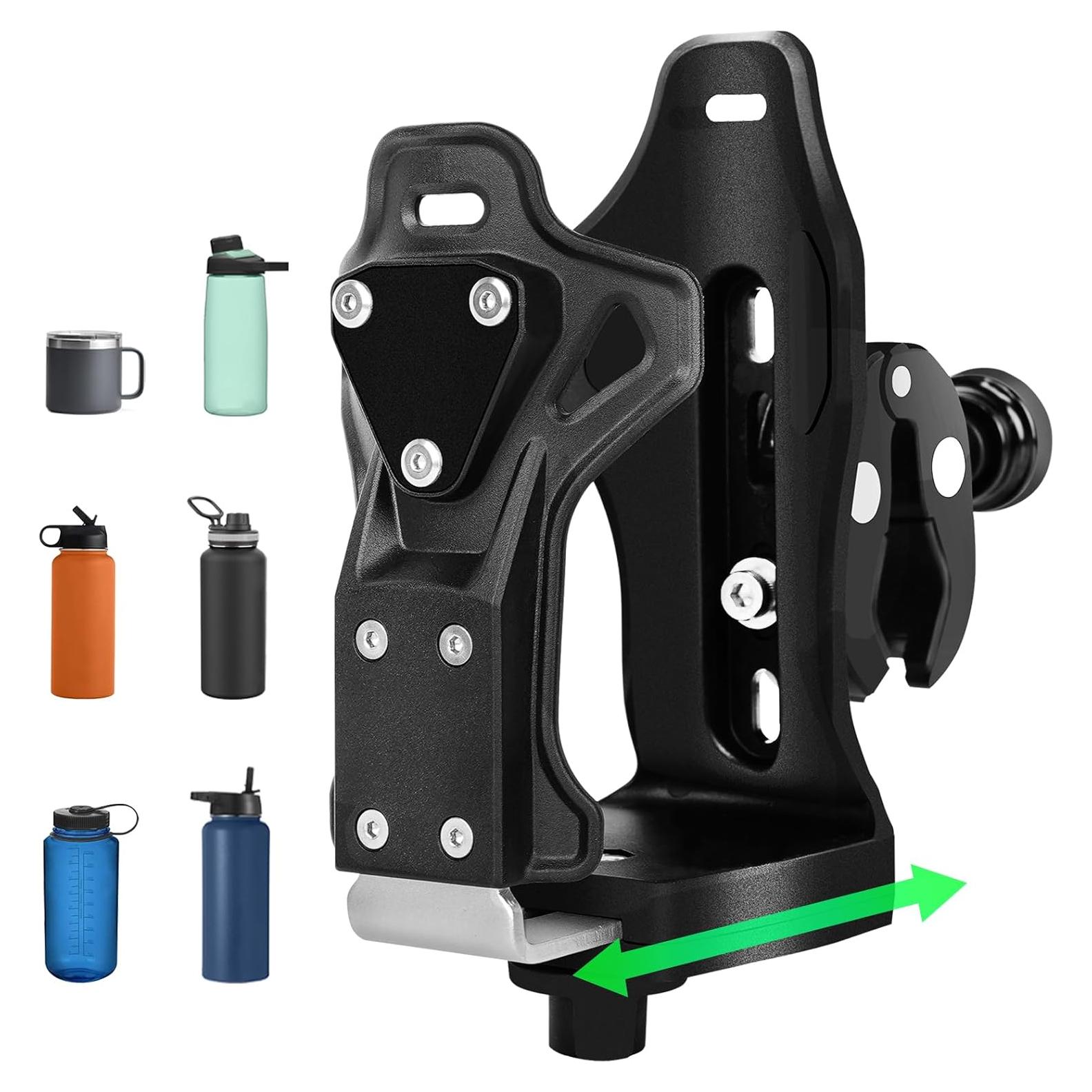 Soporte para Vaso de Motocicleta DEGUM 005 Ajustable Antirrobo