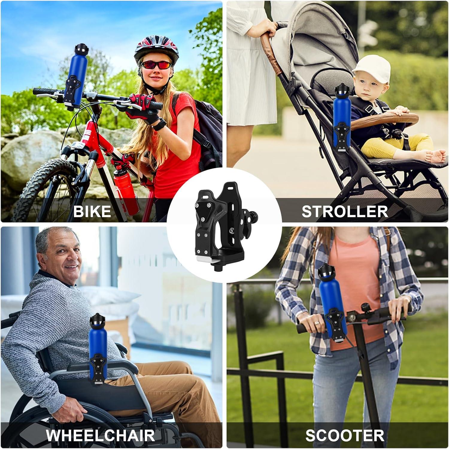 Soporte para Vaso de Motocicleta DEGUM 005 Ajustable Antirrobo