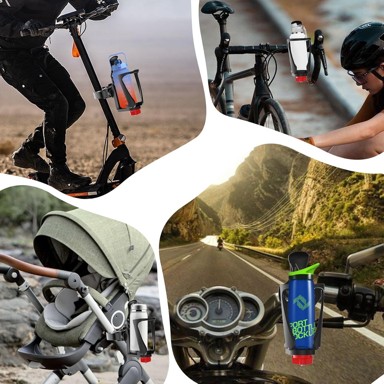 Soporte para Bebidas de Bicicleta EDSRDUX Ajustable Aluminio