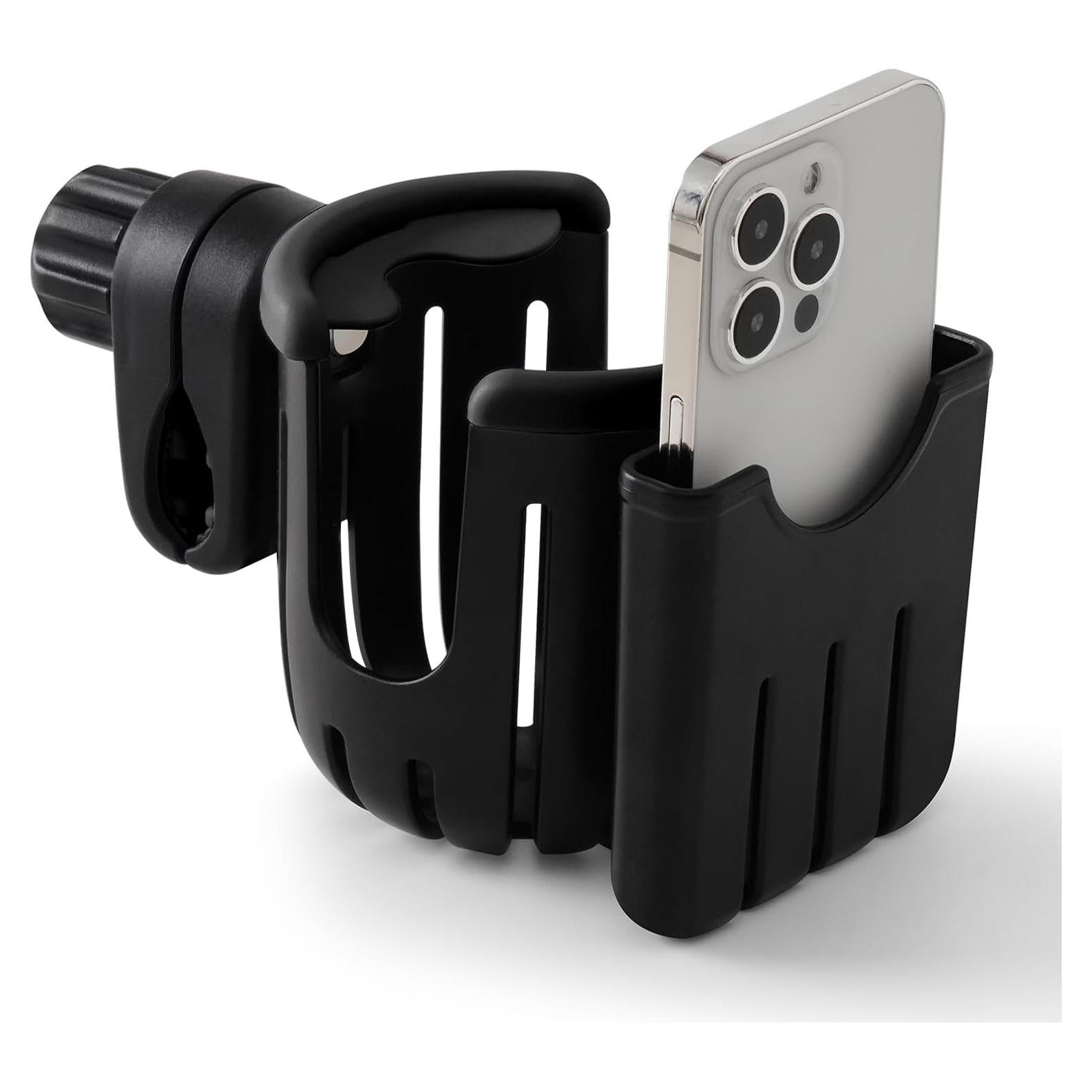 Soporte para Taza y Teléfono Winchild 2 en 1 Negro