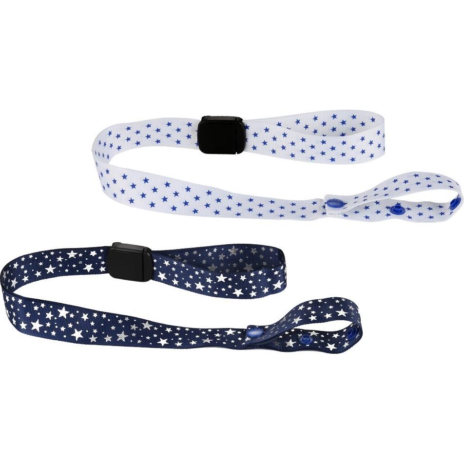 Correas Ajustables para Tazas Accmor 2 Pcs - Estrellas Blancas y Azules