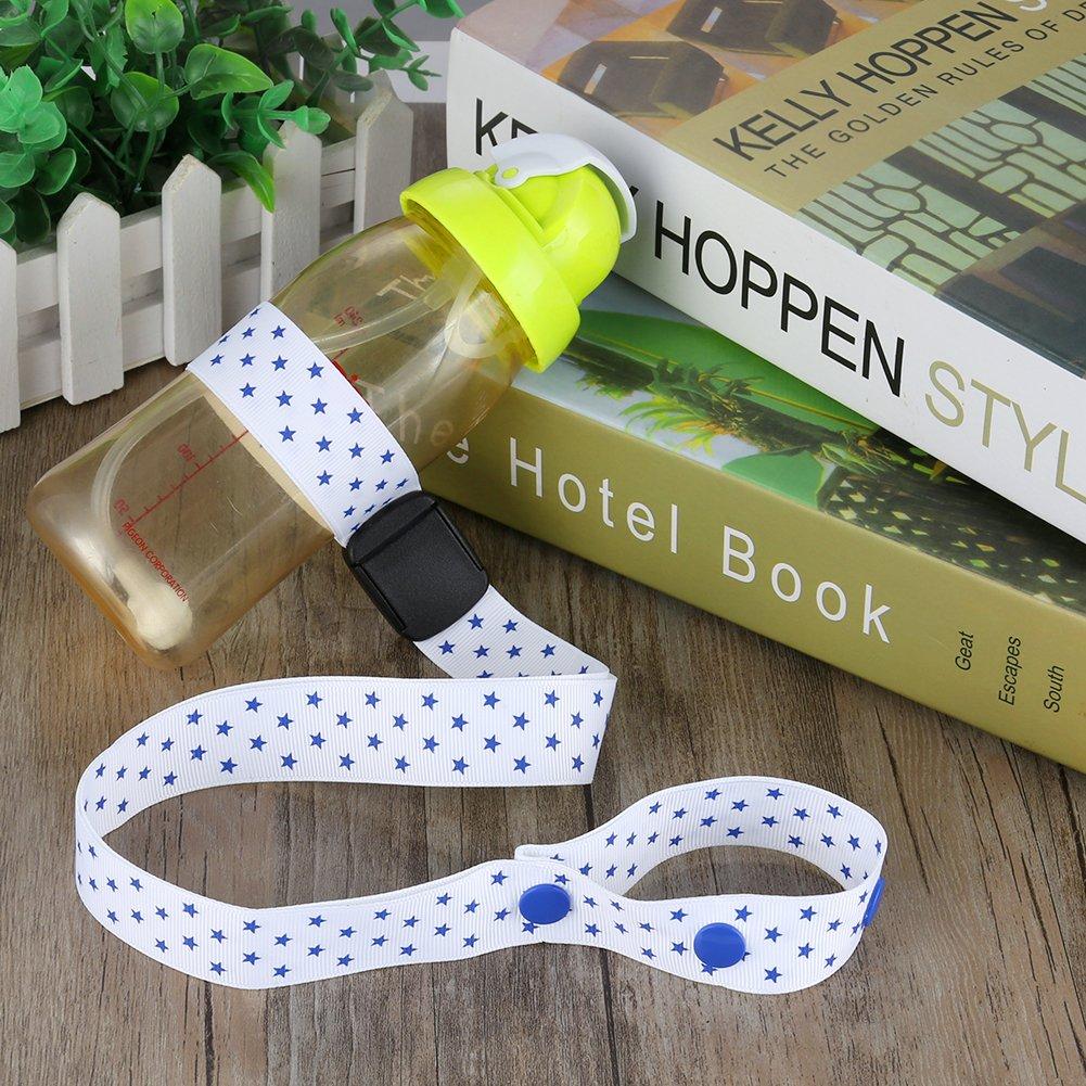 Correas Ajustables para Tazas Accmor 2 Pcs - Estrellas Blancas y Azules