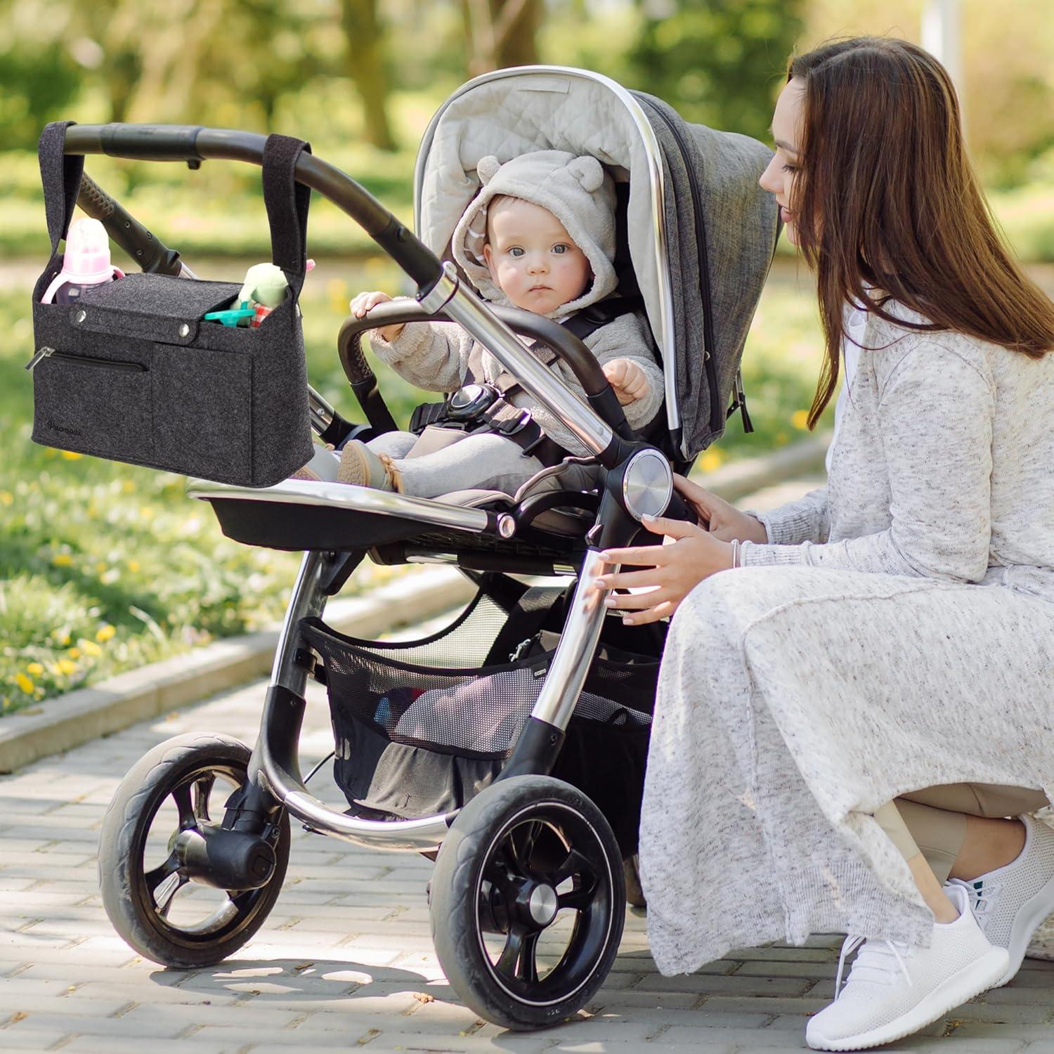 Bolsa Organizadora de Carrito PACMAXI Fieltro Negro 7.57L