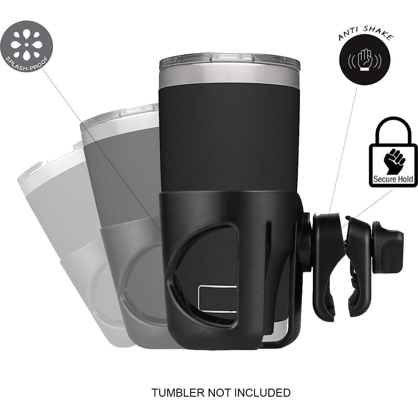 Soporte para vaso Digital Nc Dura 360° negro para Yeti Rambler