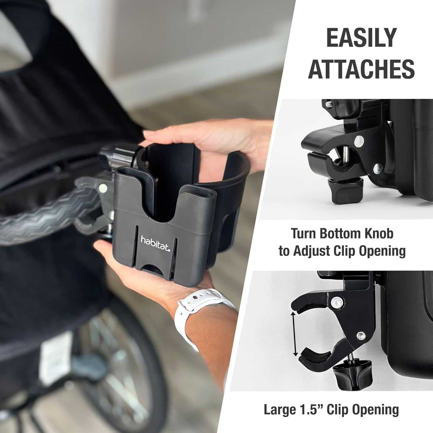 Soporte Universal para Tazas y Teléfonos Habitat - Ajustable