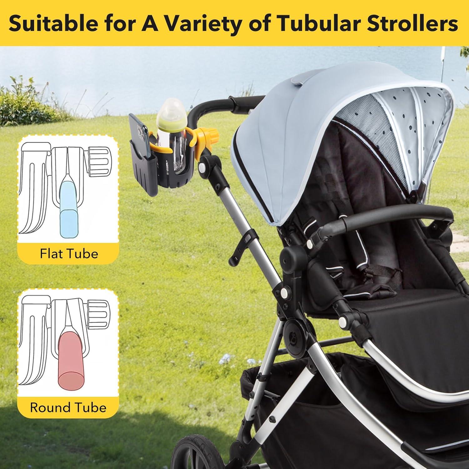 Soporte para Tazas Runhike DM-MBBJ Compatible con Carriola