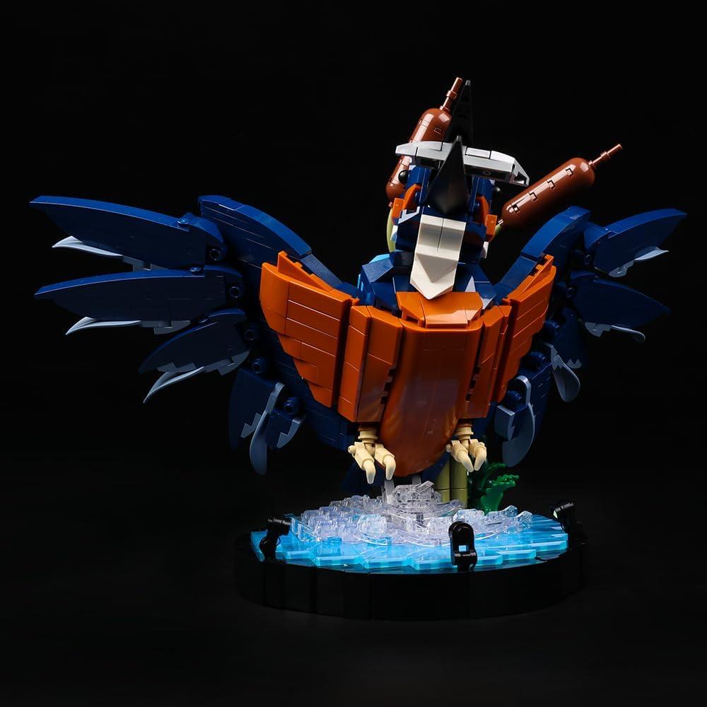 Kyglaring Kit de Luz LED para Lego Pájaro Martinete 10331