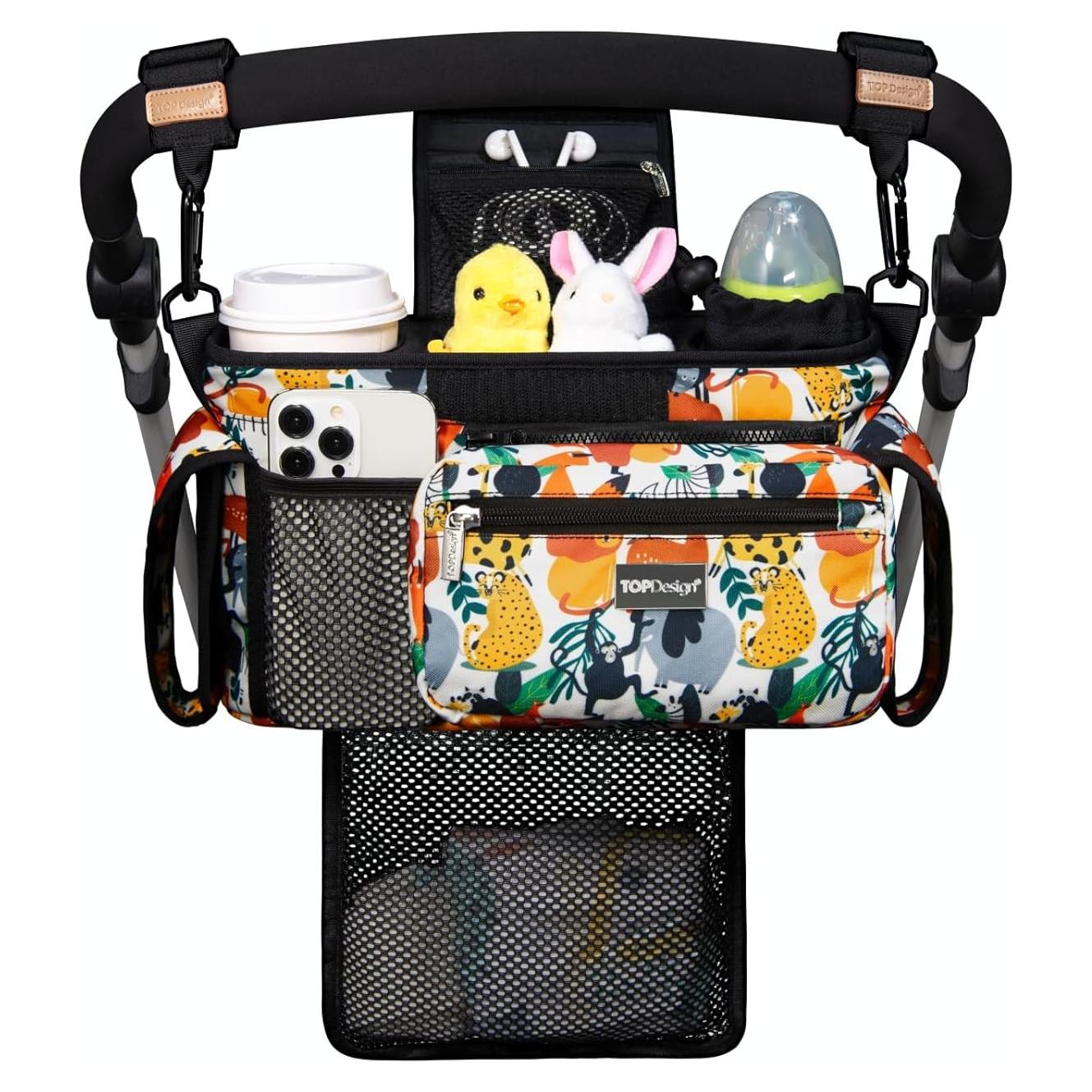 Organizador Universal para Cochecito TOPDesign Pro - Color Zoo