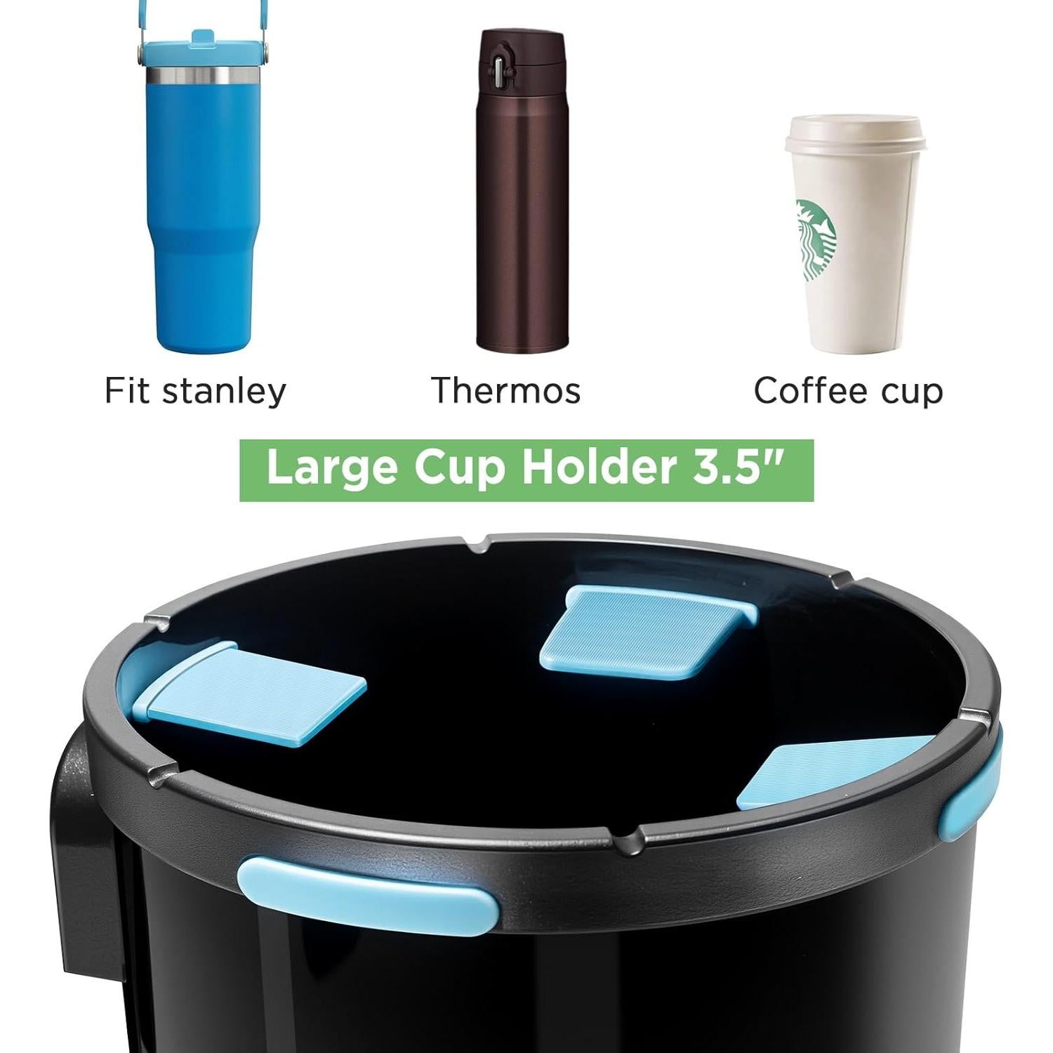 Soporte para Tazas Kevenal Ajustable para Silla de Ruedas