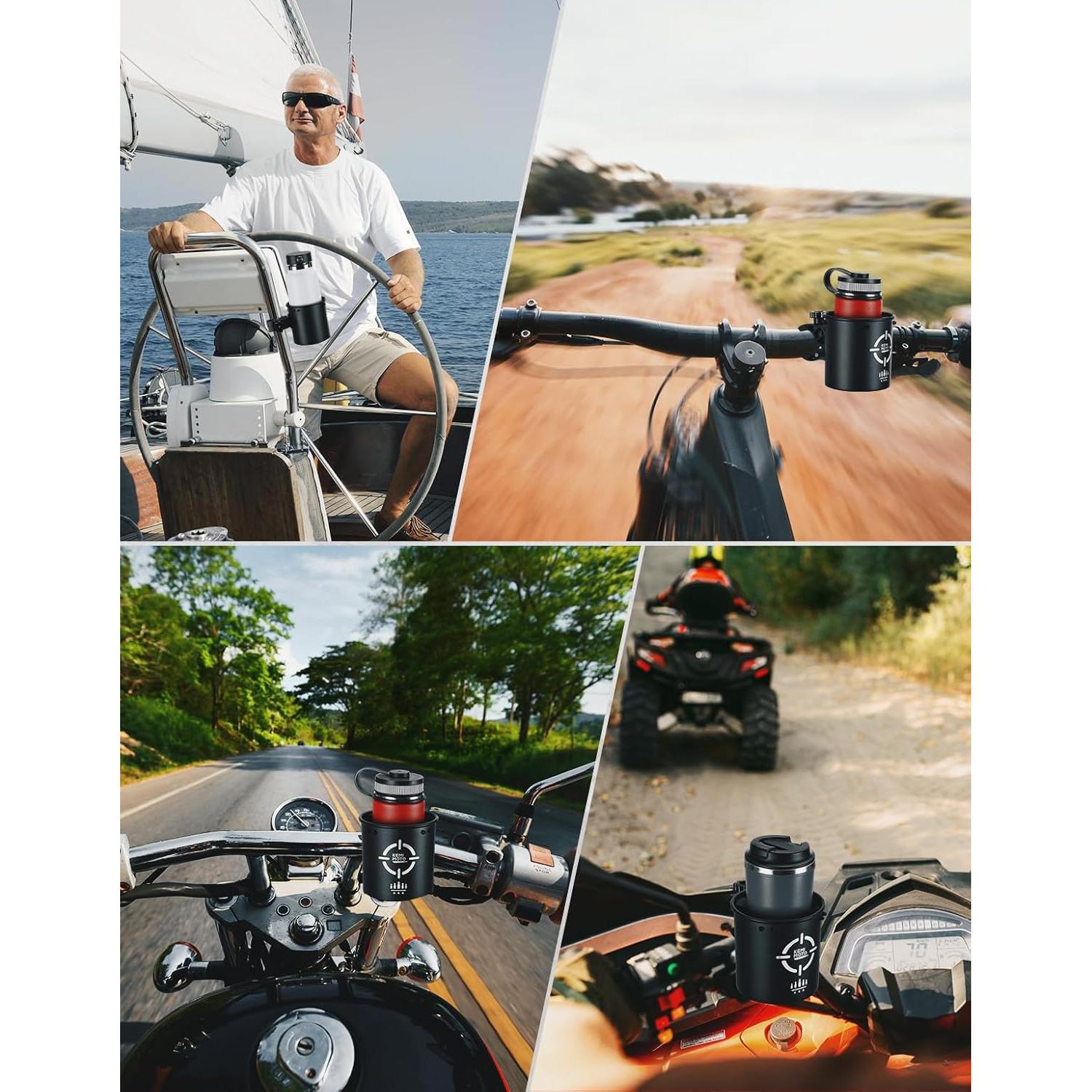 Soporte para Taza KEMIMOTO para Motocicleta y ATV 32oz