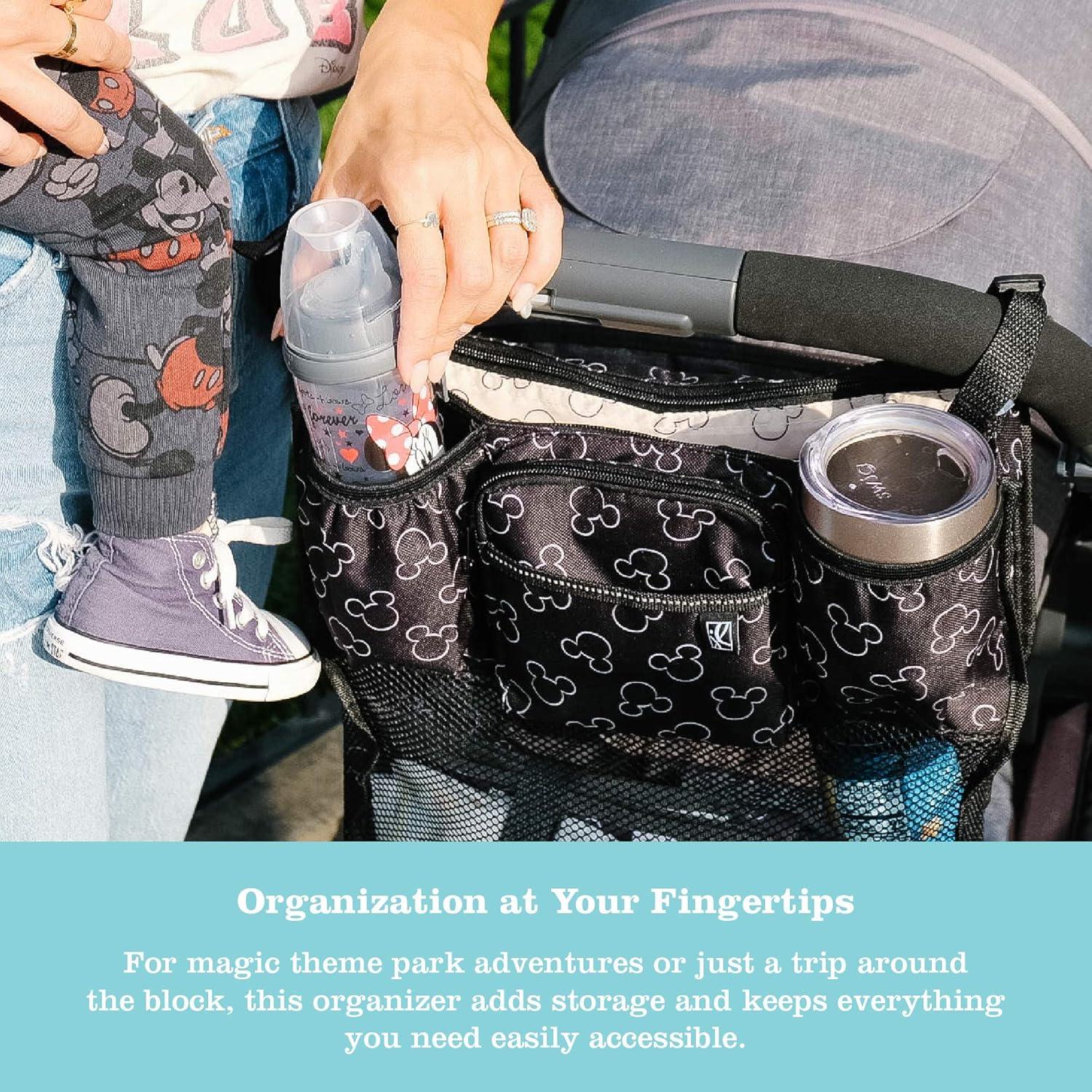 Organizador de Carrito J.L. Childress Mickey Mouse Negro