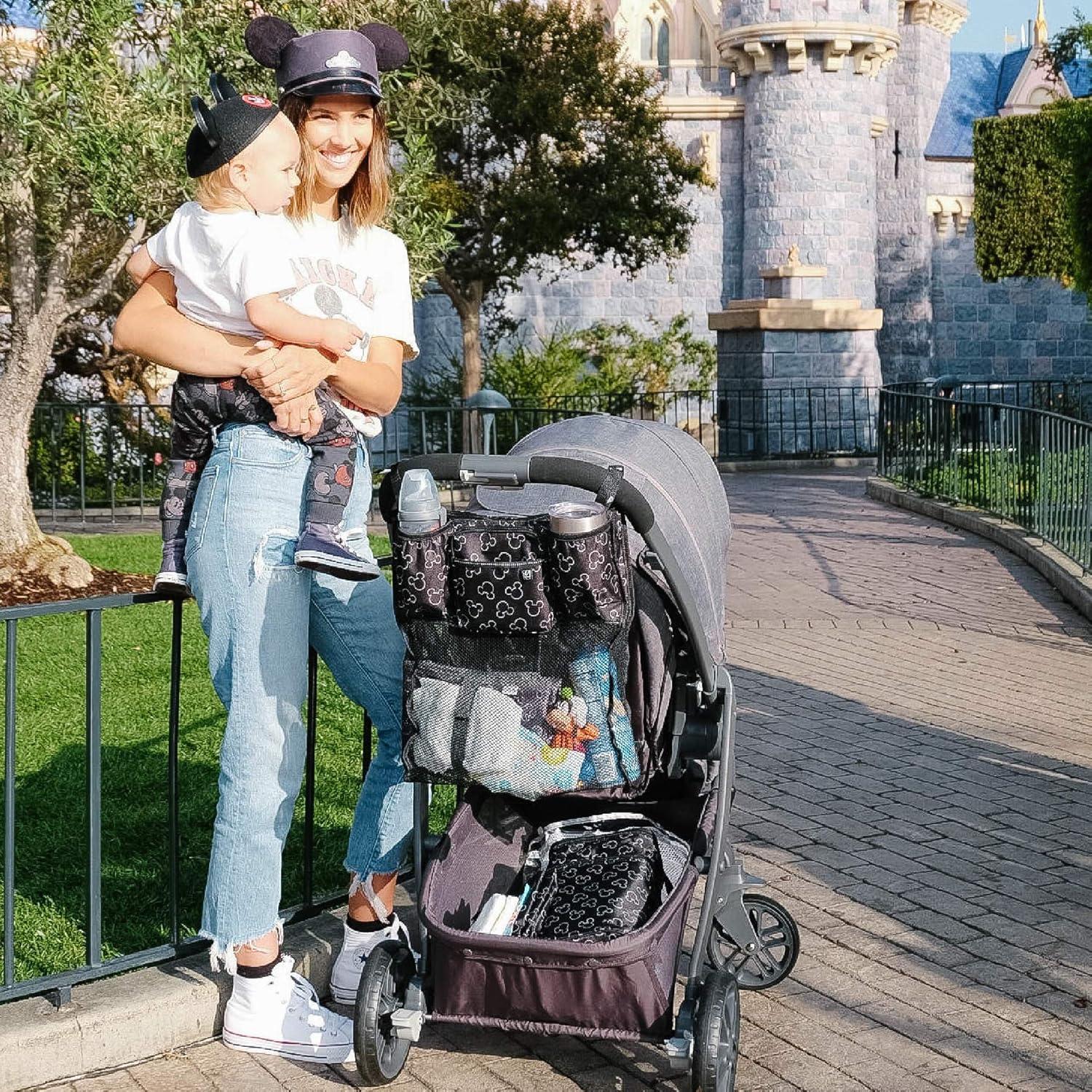 Organizador de Carrito J.L. Childress Mickey Mouse Negro