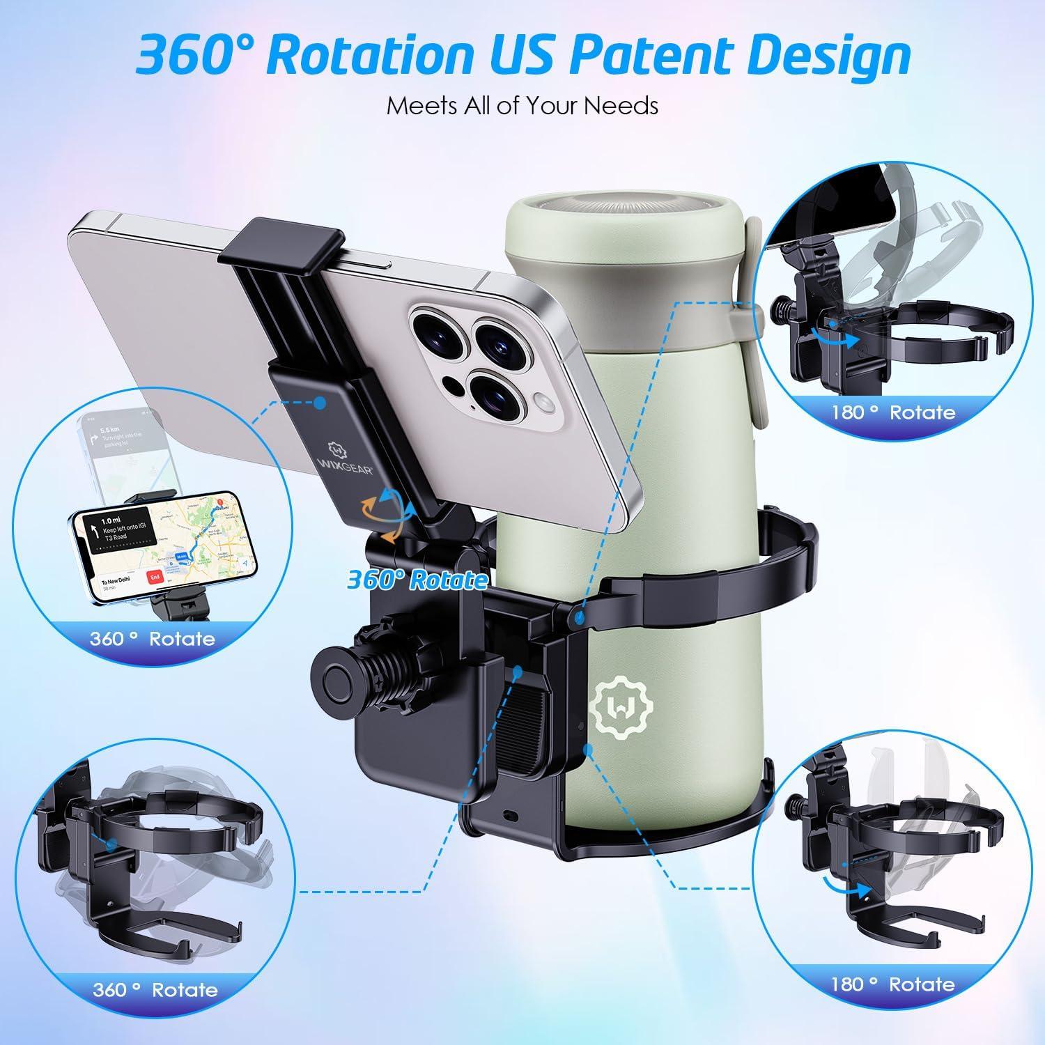 Soporte para Taza y Teléfono WixGear para Cochecito 615