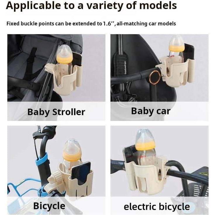 Soporte para Taza y Teléfono UIVXXUD Rosa Universal 2-en-1