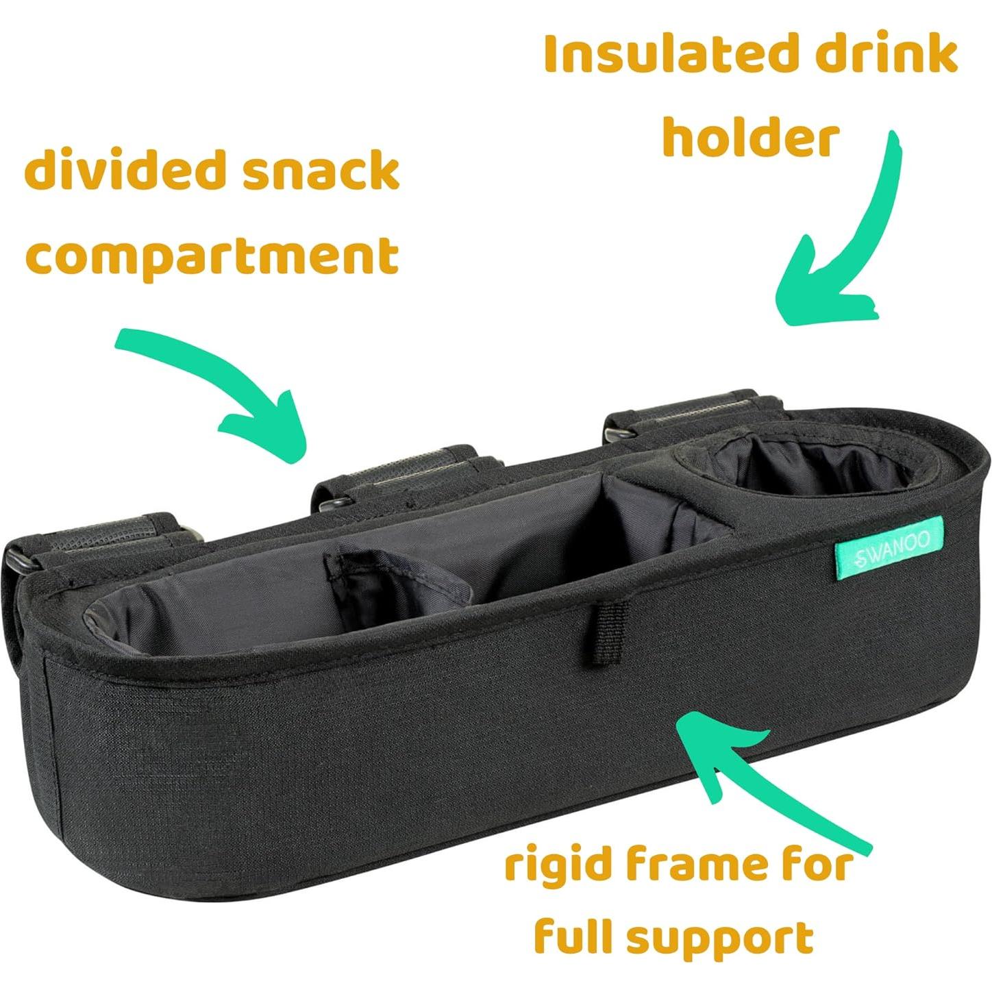 Bandeja Universal para Cochecito Swanoo con Soporte para Vaso