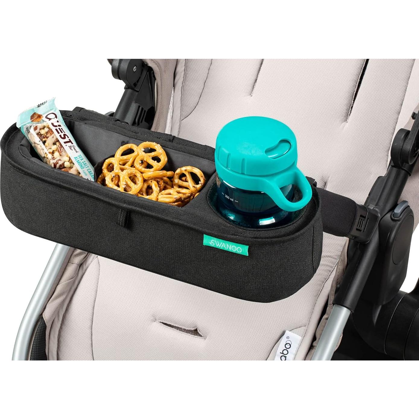 Bandeja Universal para Cochecito Swanoo con Soporte para Vaso