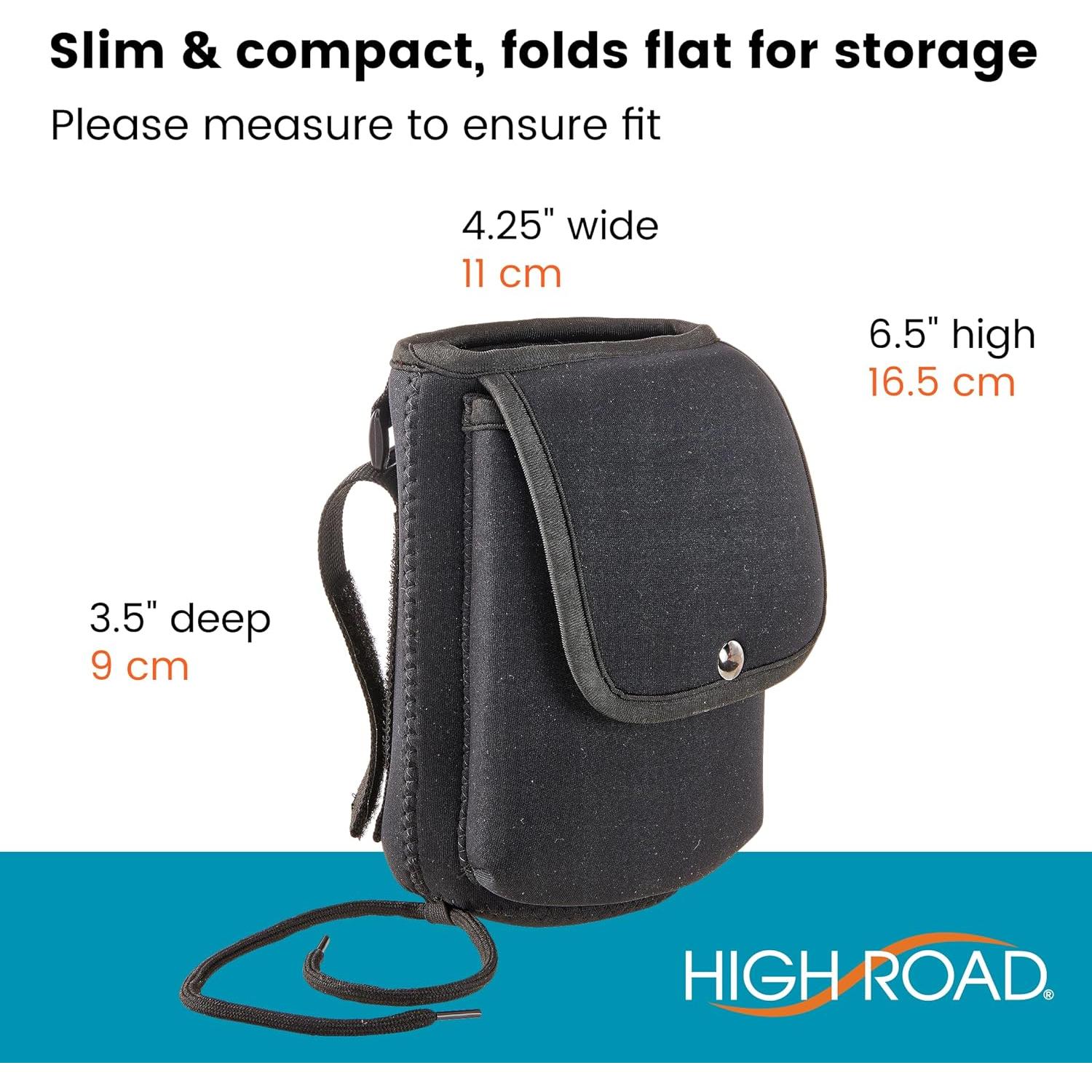 Soporte de Botella Neopreno High Road AquaPockets - Negro