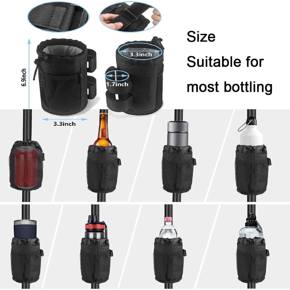 Soporte para Taza y Botella LNtech Negro Universal 1 Pieza