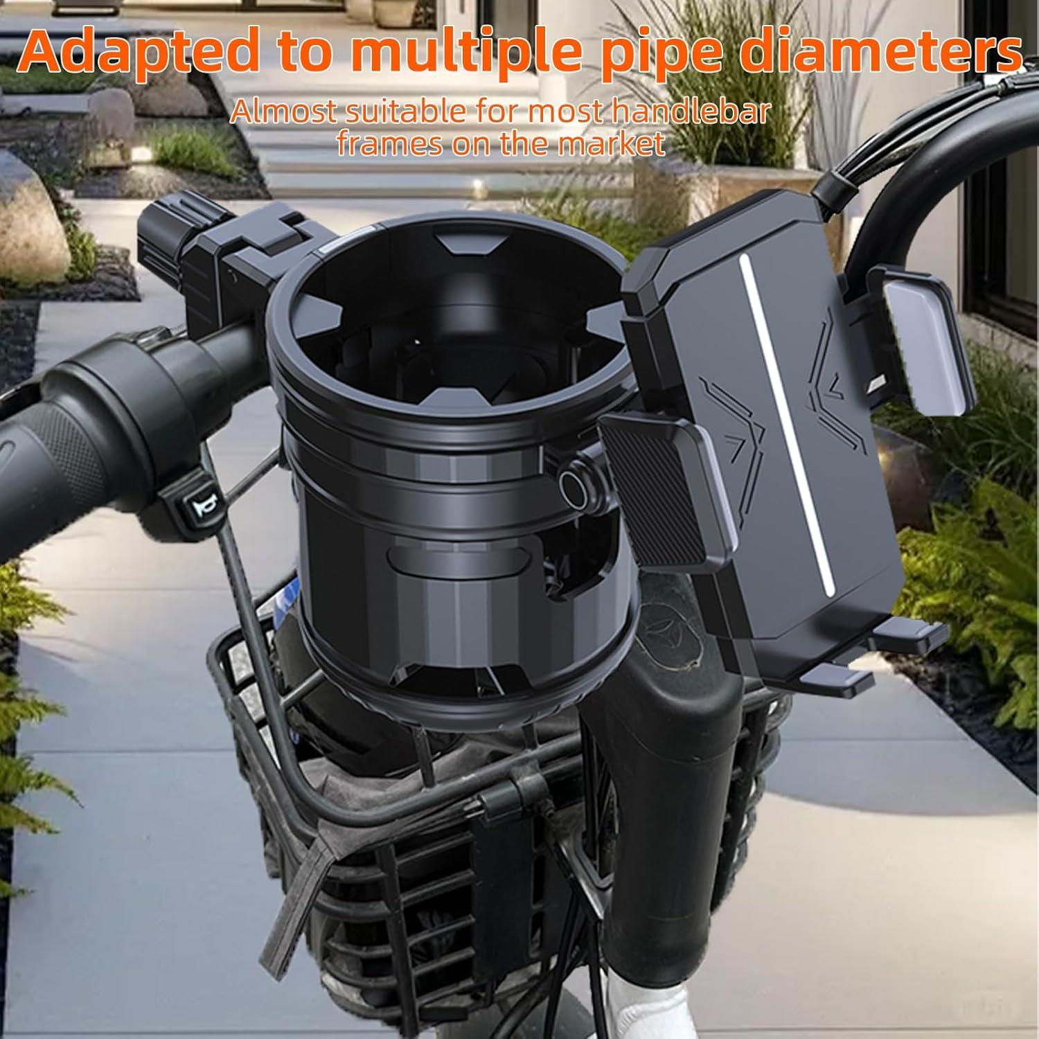 Soporte para Tazas Universal Elecphbo 4-en-1 Ajustable 360°