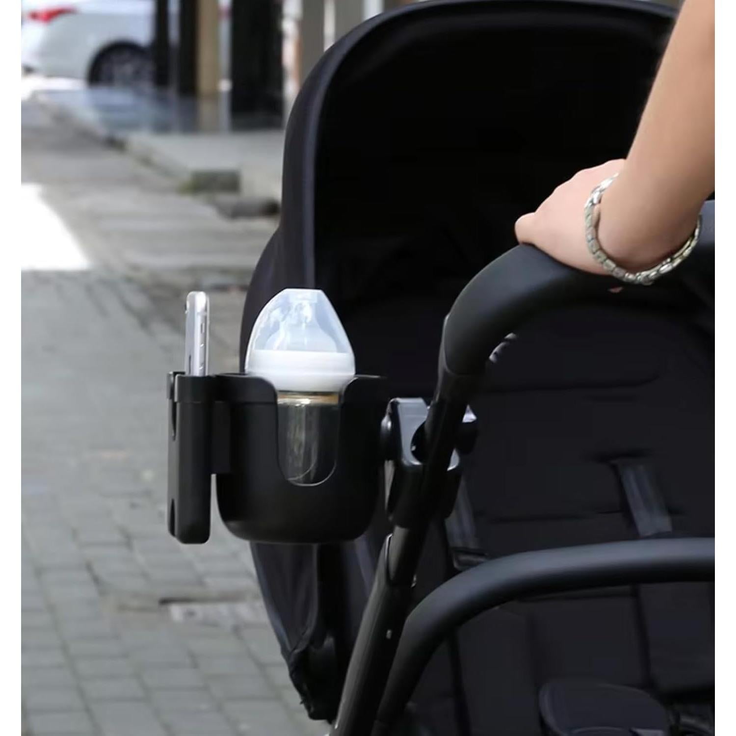 Soporte para Tazas y Teléfonos Móviles Genérico 2 en 1 Universal