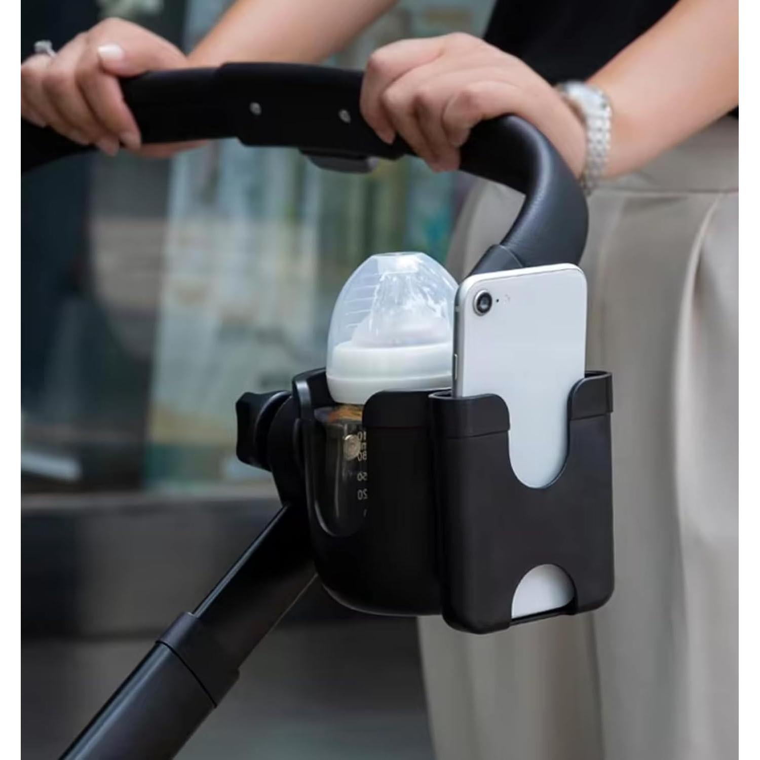 Soporte para Tazas y Teléfonos Móviles Genérico 2 en 1 Universal