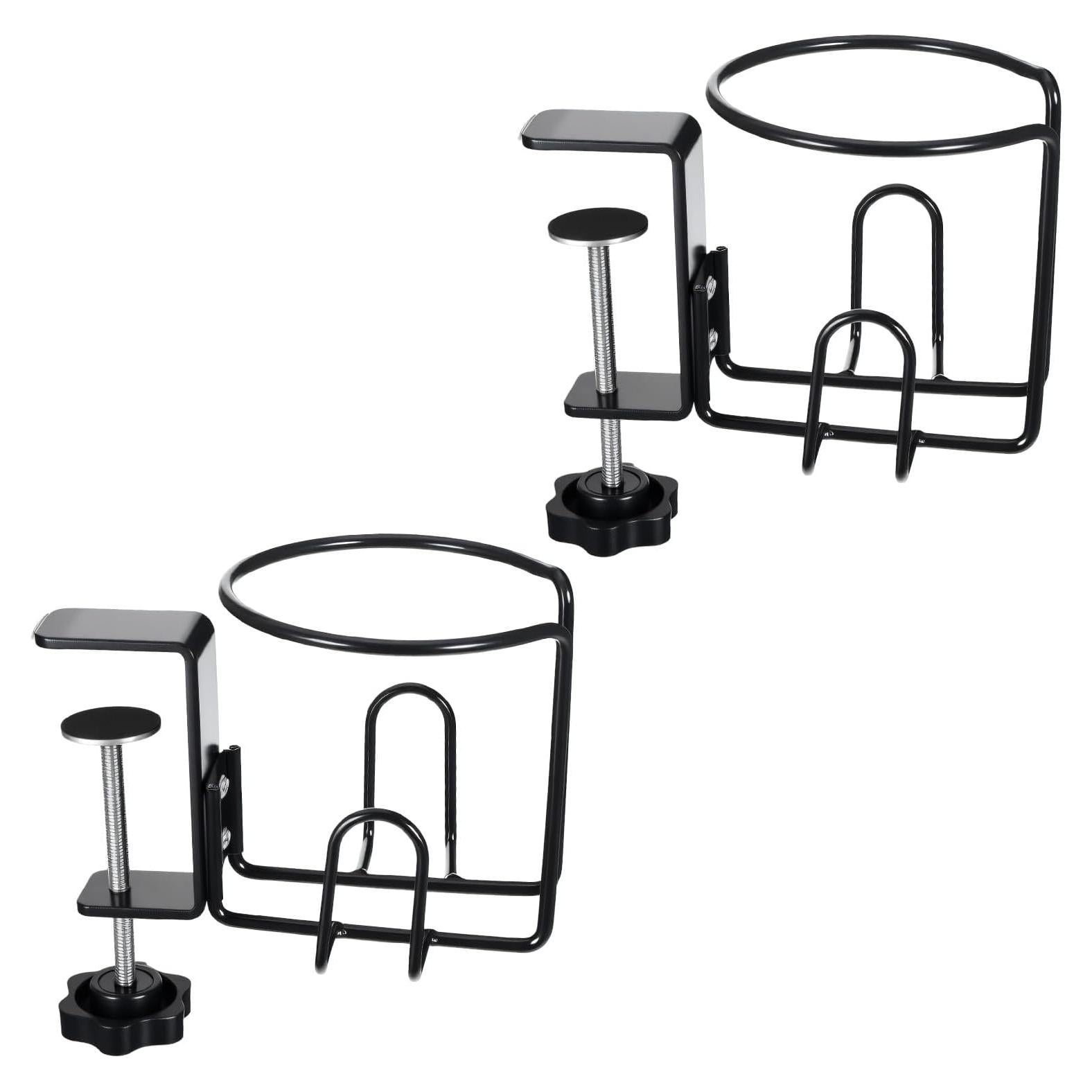 Soporte de Taza Antideslizante Mekueeex - Paquete de 2, Negro