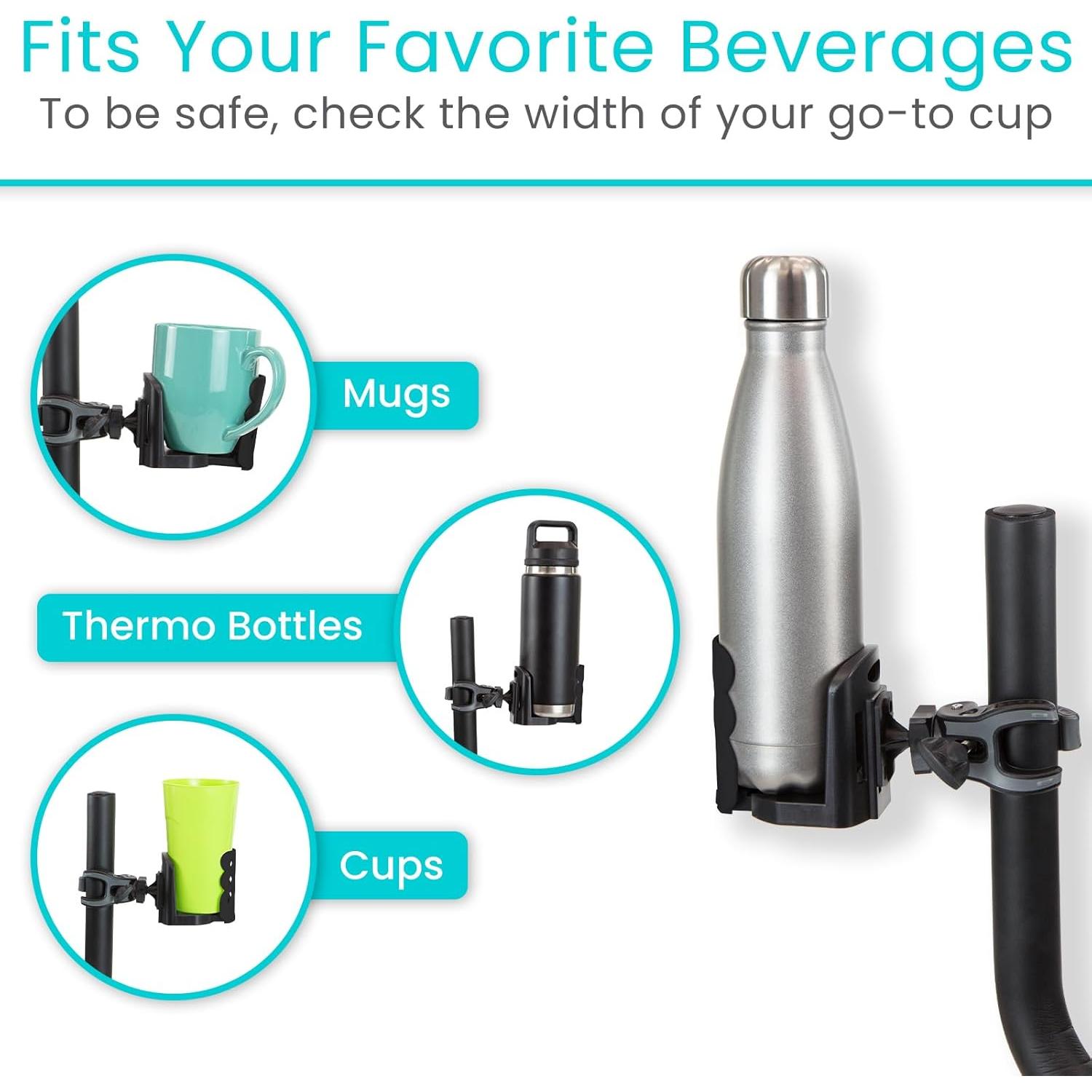 Soporte para Taza Vive XL - Universal, Ajustable, Clip On