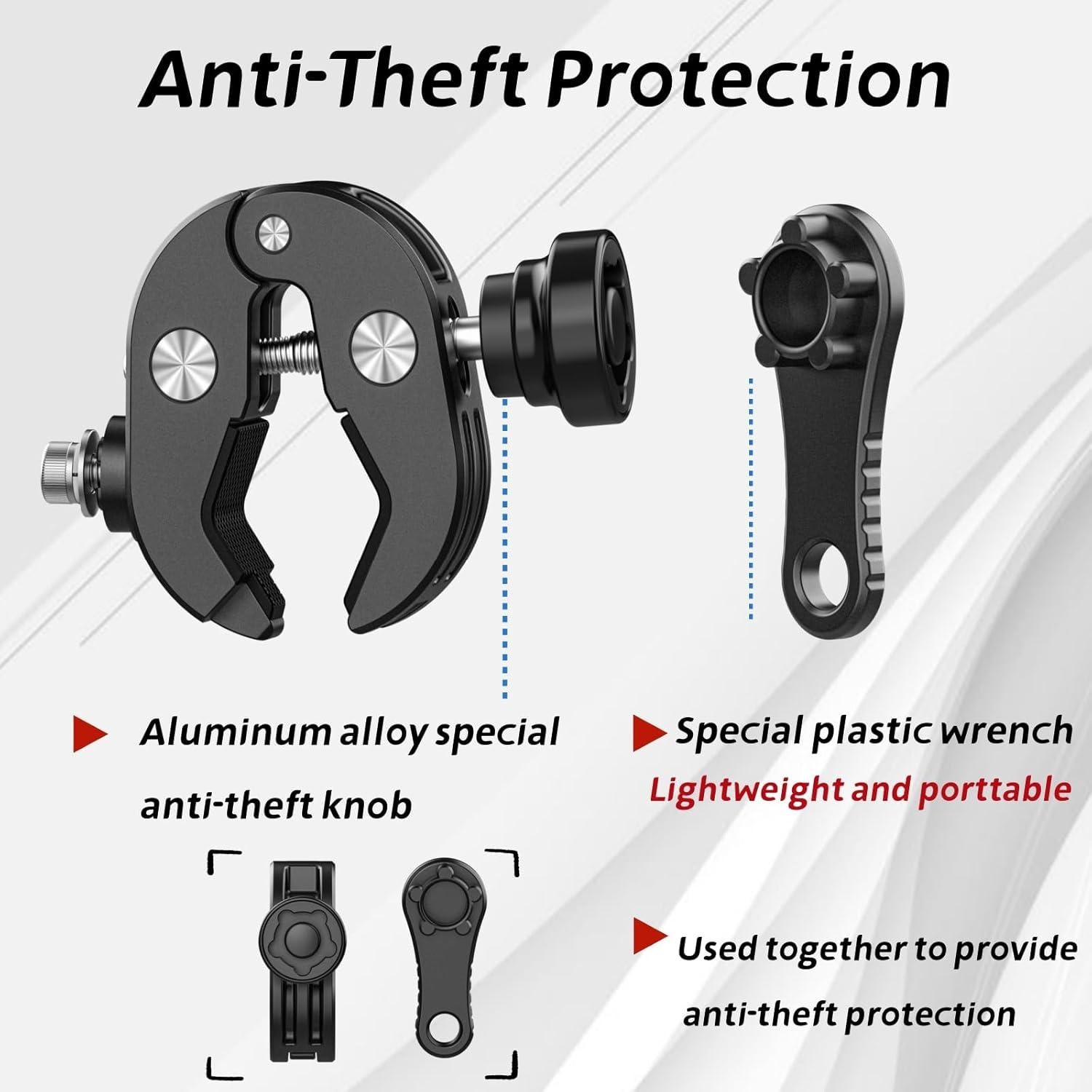 Soporte para Taza Antirrobo LOKTENWO 30 Ajustable 5-9 cm
