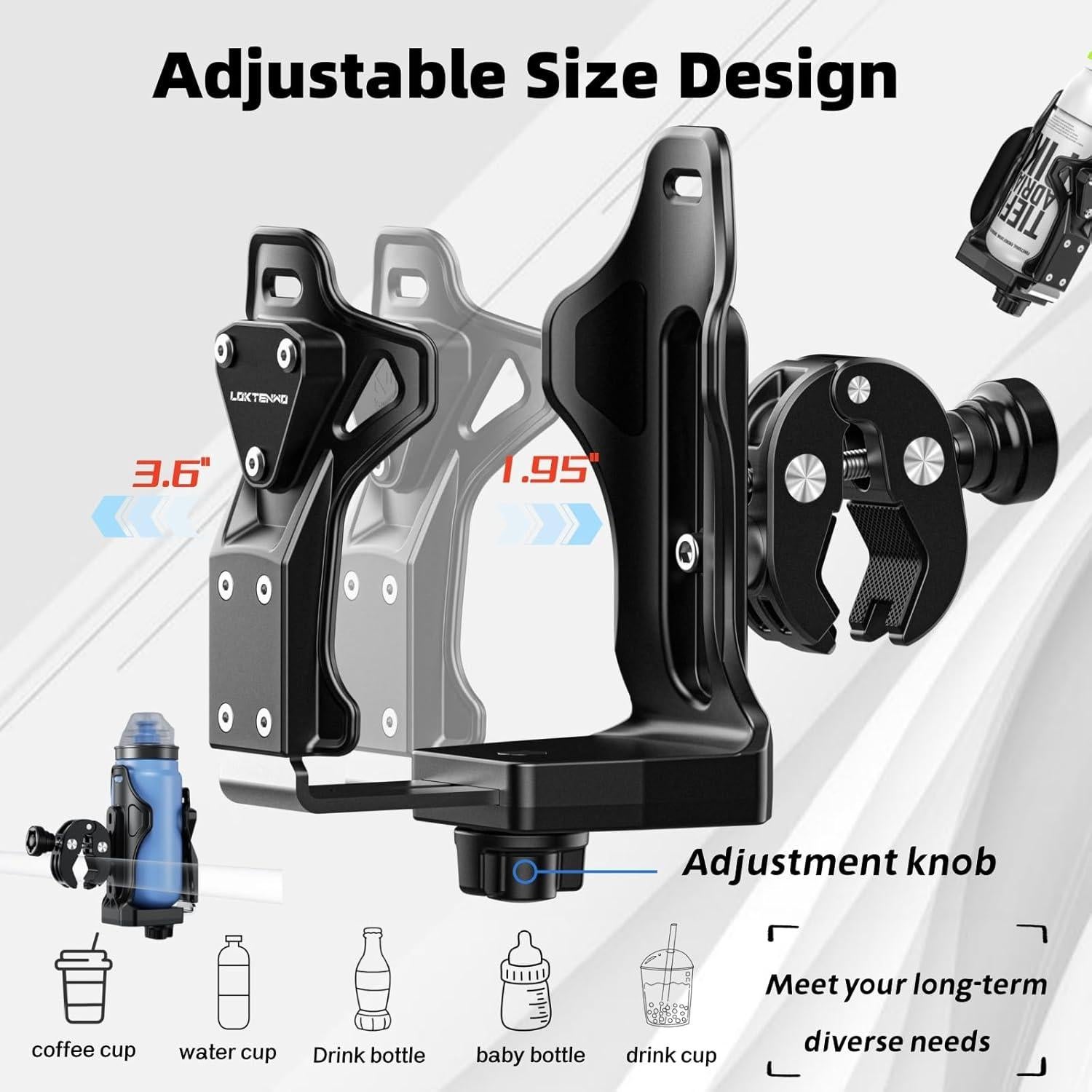 Soporte para Taza Antirrobo LOKTENWO 30 Ajustable 5-9 cm