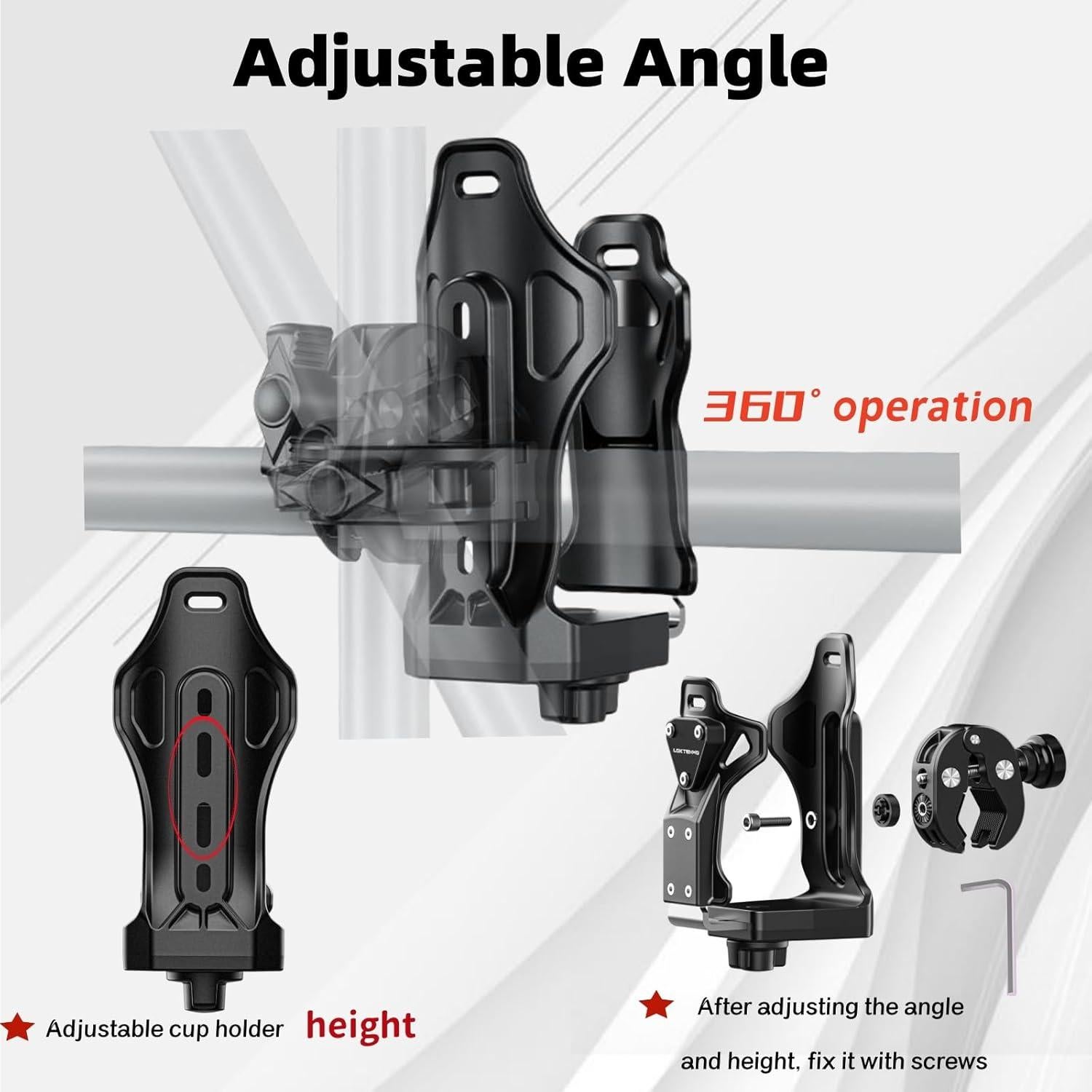 Soporte para Taza Antirrobo LOKTENWO 30 Ajustable 5-9 cm