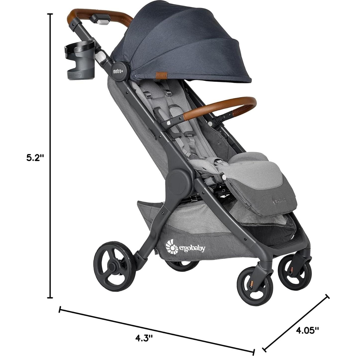 Portavasos para cochecito Ergobaby Metro+ Gris Ajustable