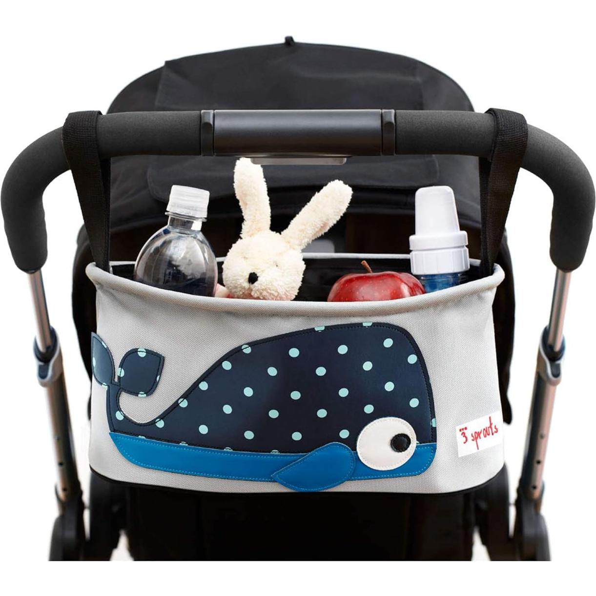 Organizador para Cochecito 3 Sprouts Ballena - Almacenamiento Universal
