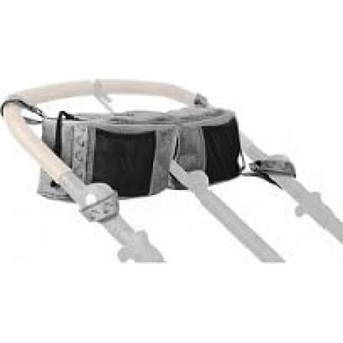 Organizador Doble para Cochecito StrollAir con Soporte para Taza - Negro