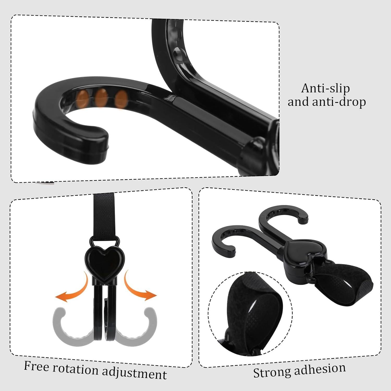 Bandeja para bocadillos de cochecito Guiqulai 3 en 1 con soporte